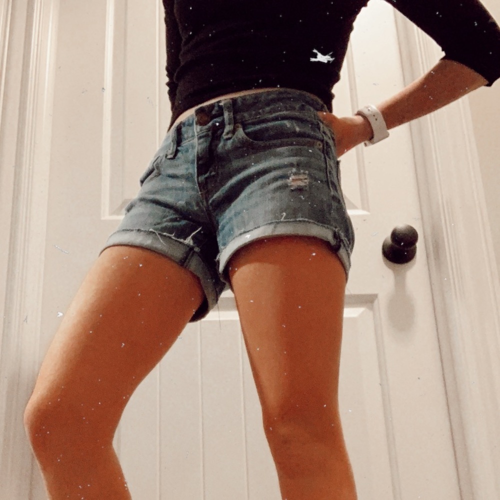 jean shorts
